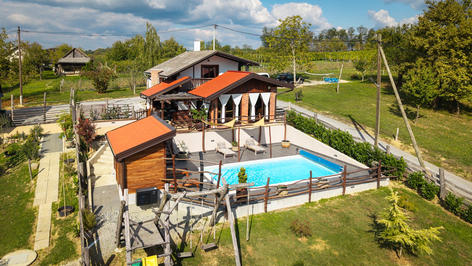 Rurales Ferienhaus Blackrock Siscia